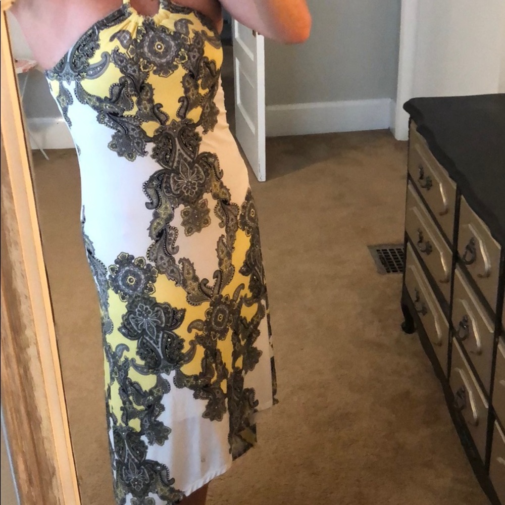 INC sun and sand dress.